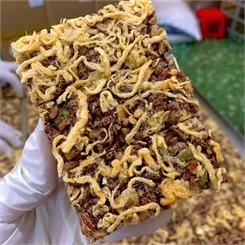 Bánh thanh gạo lứt chà bông